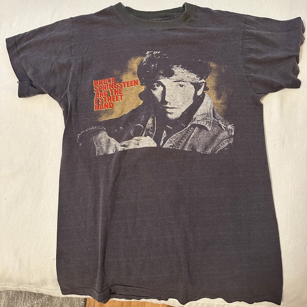Vintage Bruce Springsteen 1984-1985 World Tour T-Shirt size M